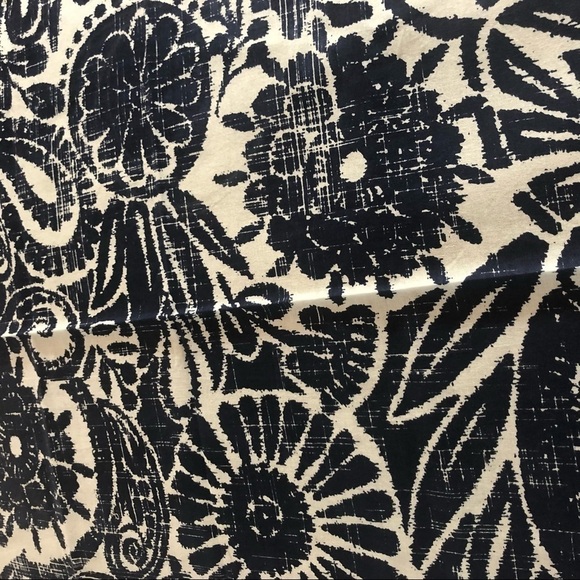 World Market Set 6 100% Cotton Napkins Navy White Square Dining NWOT 100% Cotton - Picture 3 of 5